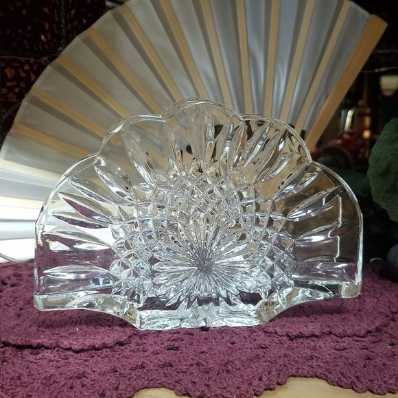 Source Unknown Dining Crystal Napkin Holder Poshmark